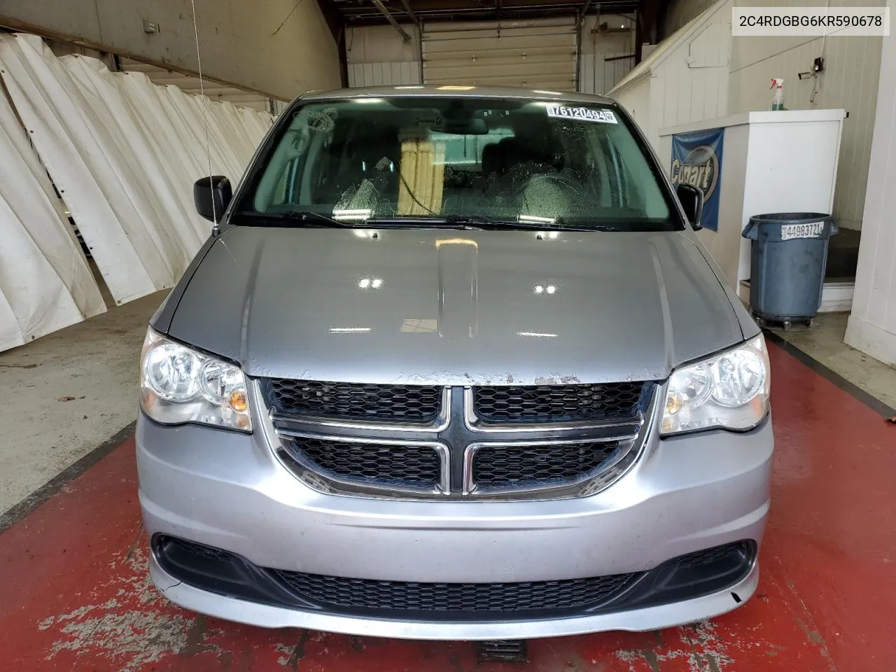 2019 Dodge Grand Caravan Se VIN: 2C4RDGBG6KR590678 Lot: 76120494