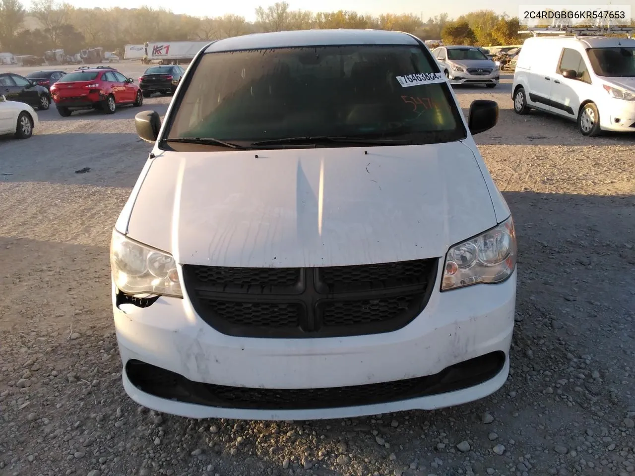 2C4RDGBG6KR547653 2019 Dodge Grand Caravan Se