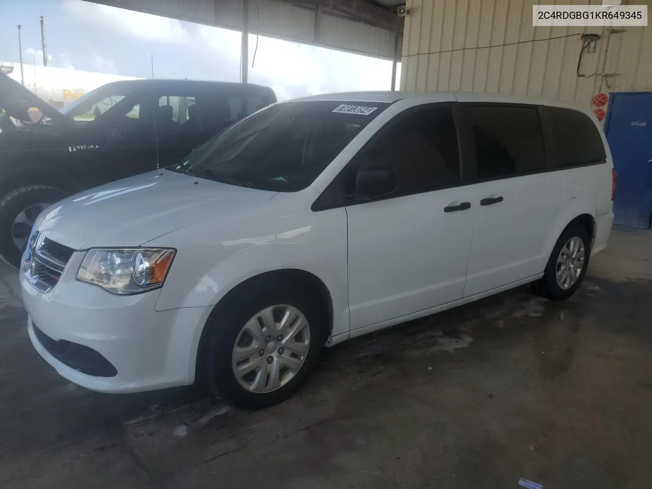 2C4RDGBG1KR649345 2019 Dodge Grand Caravan Se