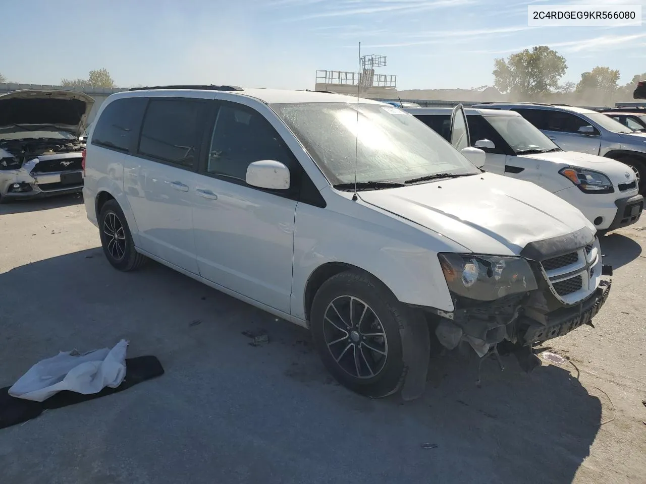 2019 Dodge Grand Caravan Gt VIN: 2C4RDGEG9KR566080 Lot: 76927784