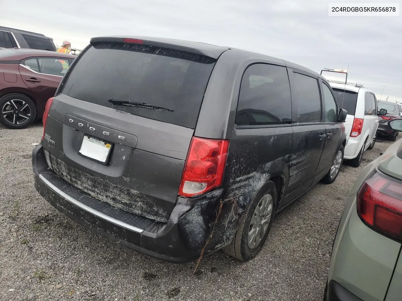 2019 Dodge Grand Caravan Se VIN: 2C4RDGBG5KR656878 Lot: 77109654