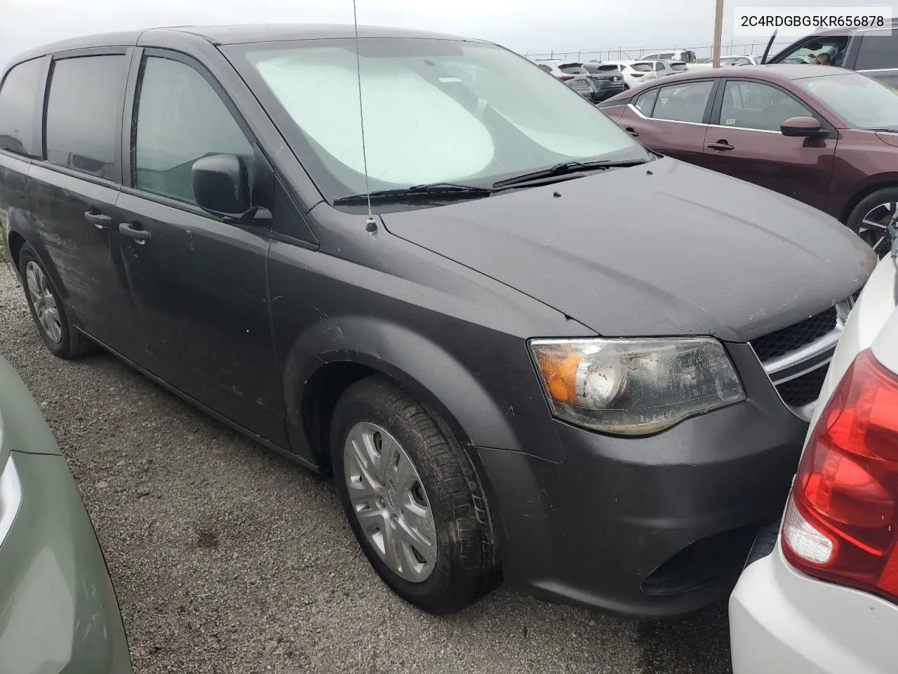 2019 Dodge Grand Caravan Se VIN: 2C4RDGBG5KR656878 Lot: 77109654