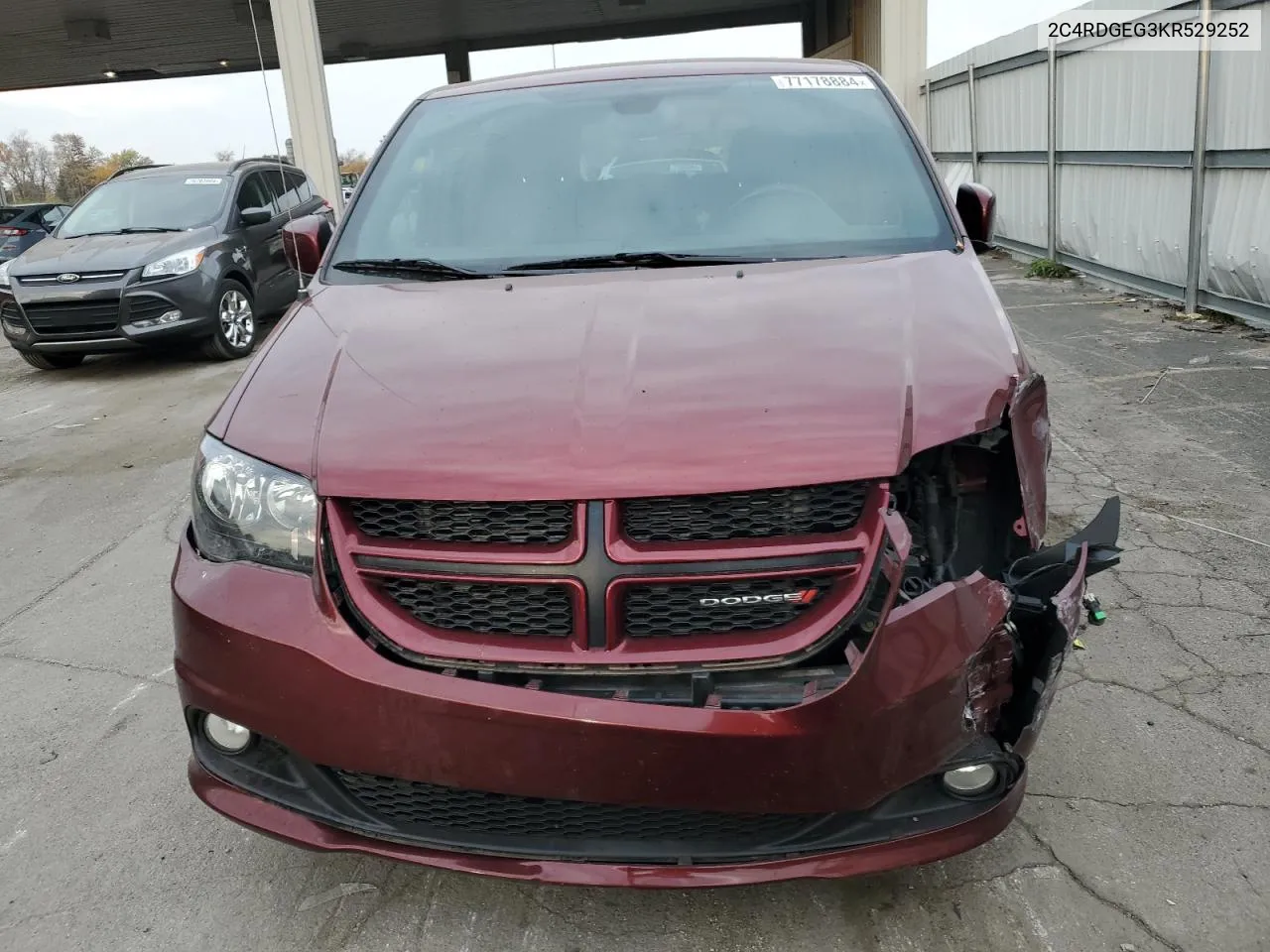 2C4RDGEG3KR529252 2019 Dodge Grand Caravan Gt