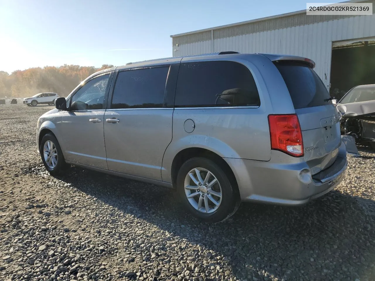 2019 Dodge Grand Caravan Sxt VIN: 2C4RDGCG2KR521369 Lot: 77863684