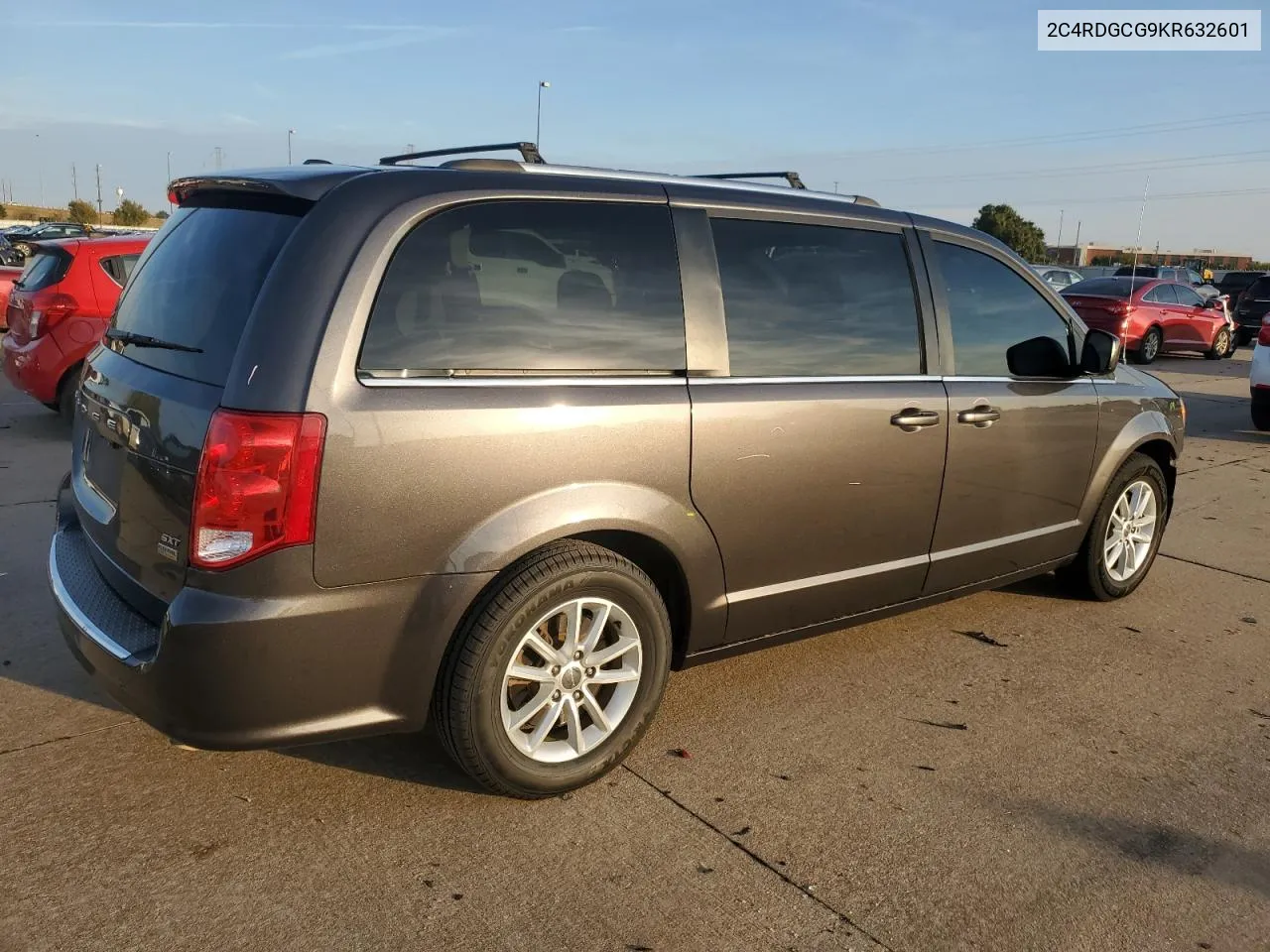 2019 Dodge Grand Caravan Sxt VIN: 2C4RDGCG9KR632601 Lot: 77908014