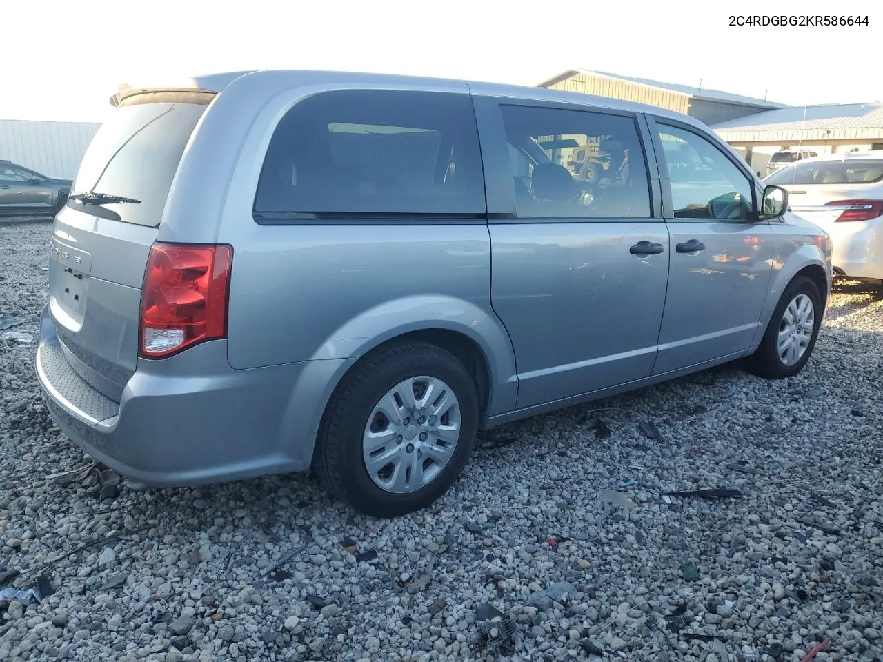 2019 Dodge Grand Caravan Se VIN: 2C4RDGBG2KR586644 Lot: 78667114