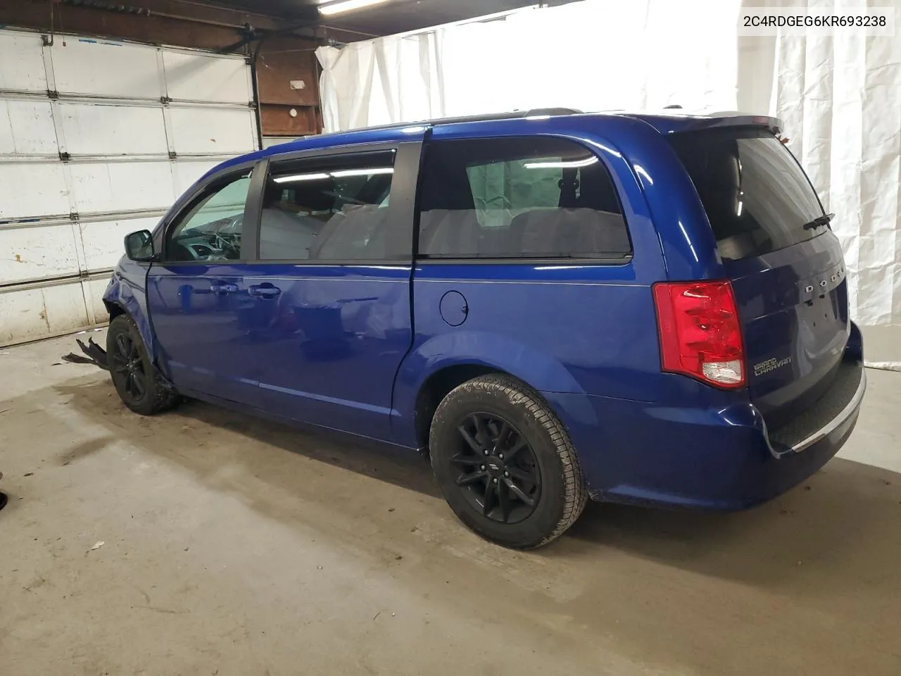 2019 Dodge Grand Caravan Gt VIN: 2C4RDGEG6KR693238 Lot: 78726584