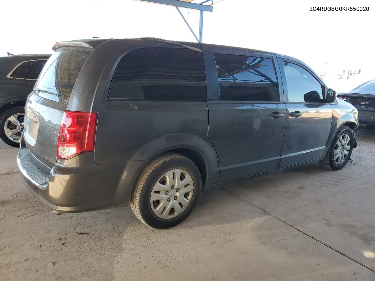 2019 Dodge Grand Caravan Se VIN: 2C4RDGBG0KR650020 Lot: 78928144