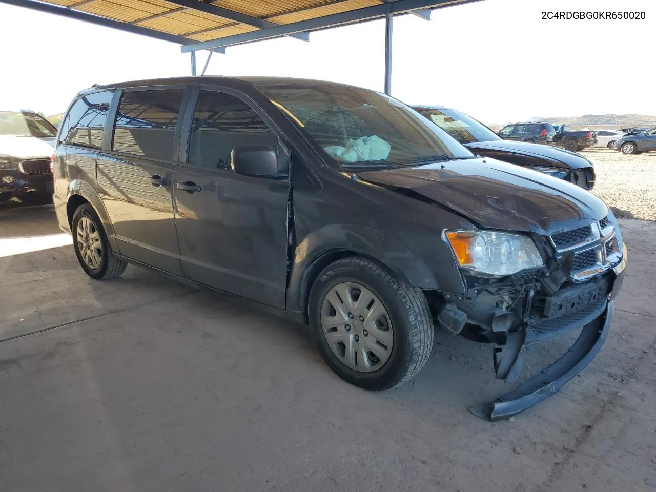 2019 Dodge Grand Caravan Se VIN: 2C4RDGBG0KR650020 Lot: 78928144