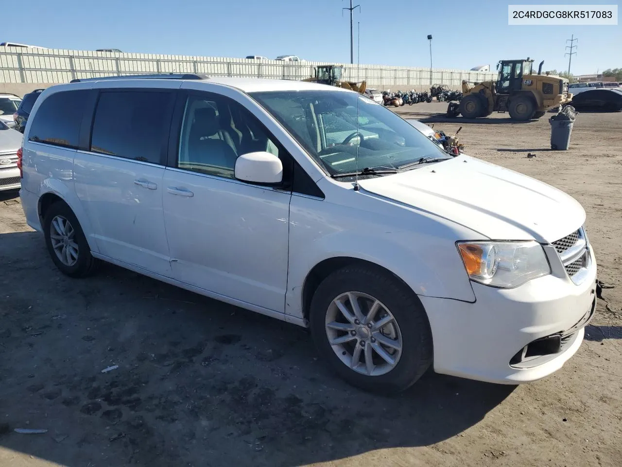 2019 Dodge Grand Caravan Sxt VIN: 2C4RDGCG8KR517083 Lot: 78930054