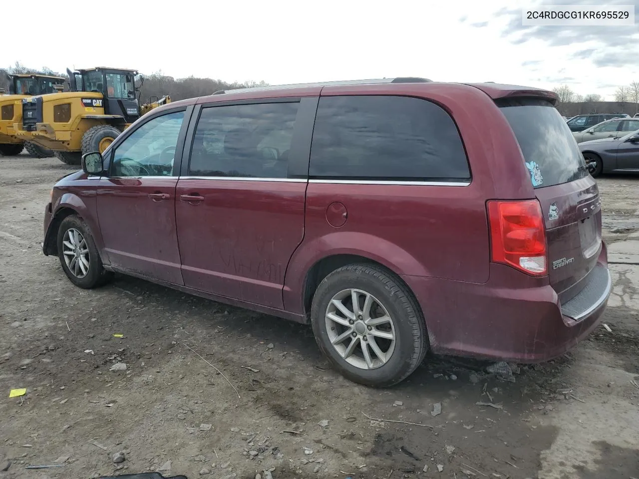 2019 Dodge Grand Caravan Sxt VIN: 2C4RDGCG1KR695529 Lot: 79089184