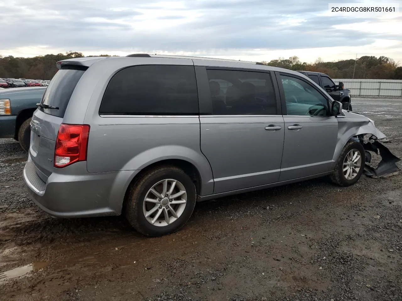 2019 Dodge Grand Caravan Sxt VIN: 2C4RDGCG8KR501661 Lot: 79175864