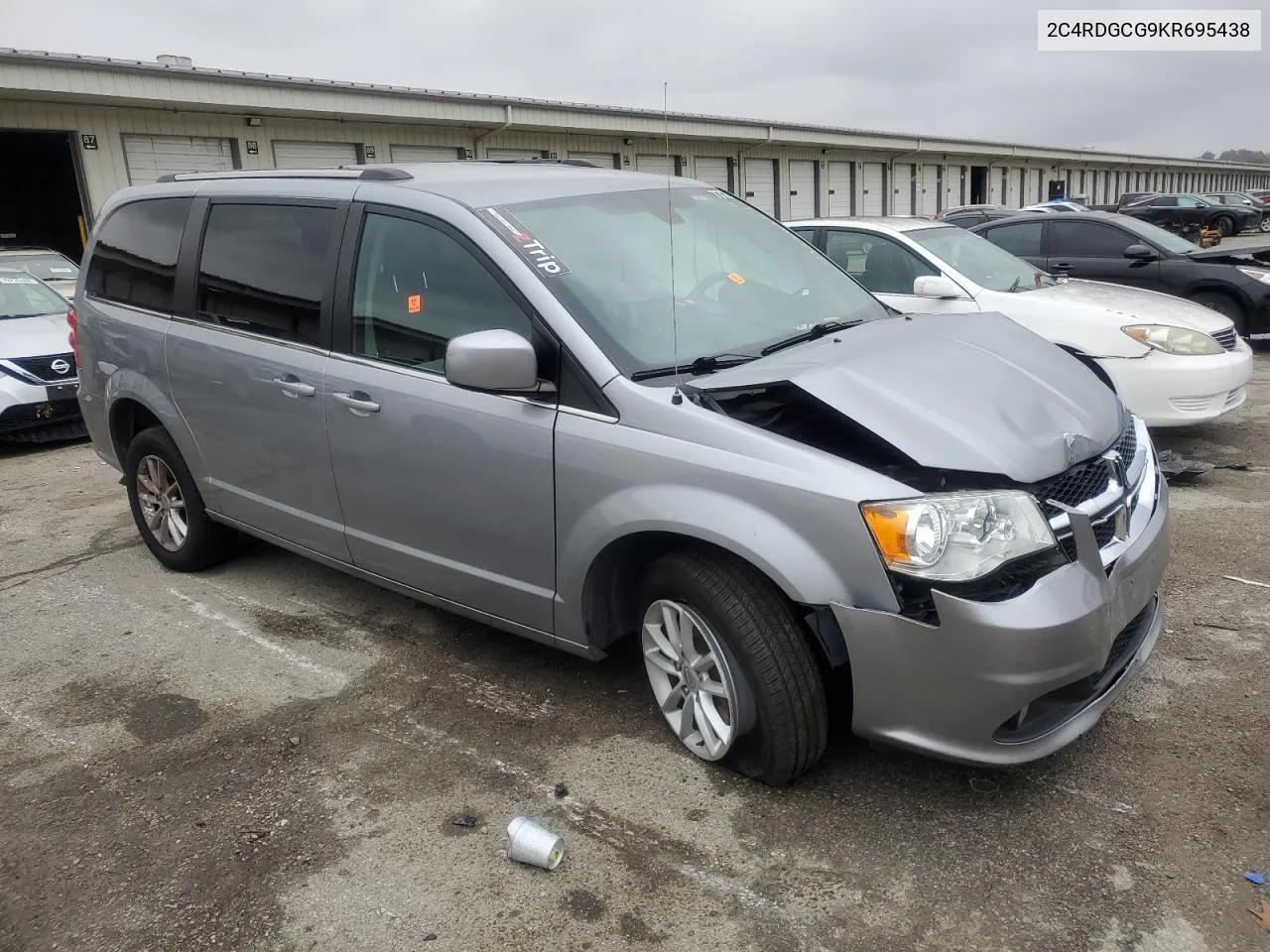 2019 Dodge Grand Caravan Sxt VIN: 2C4RDGCG9KR695438 Lot: 79236604