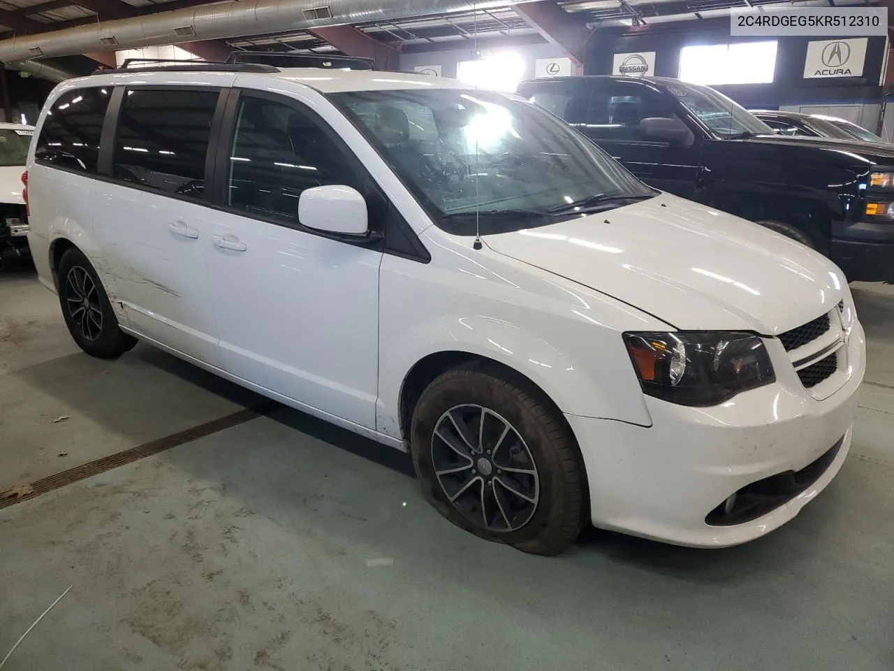 2019 Dodge Grand Caravan Gt VIN: 2C4RDGEG5KR512310 Lot: 79506544