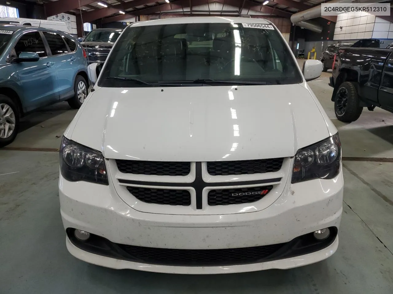 2019 Dodge Grand Caravan Gt VIN: 2C4RDGEG5KR512310 Lot: 79506544