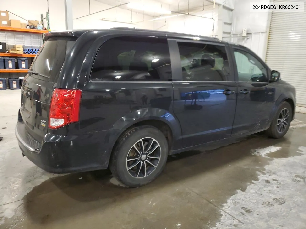 2019 Dodge Grand Caravan Gt VIN: 2C4RDGEG1KR662401 Lot: 79581184