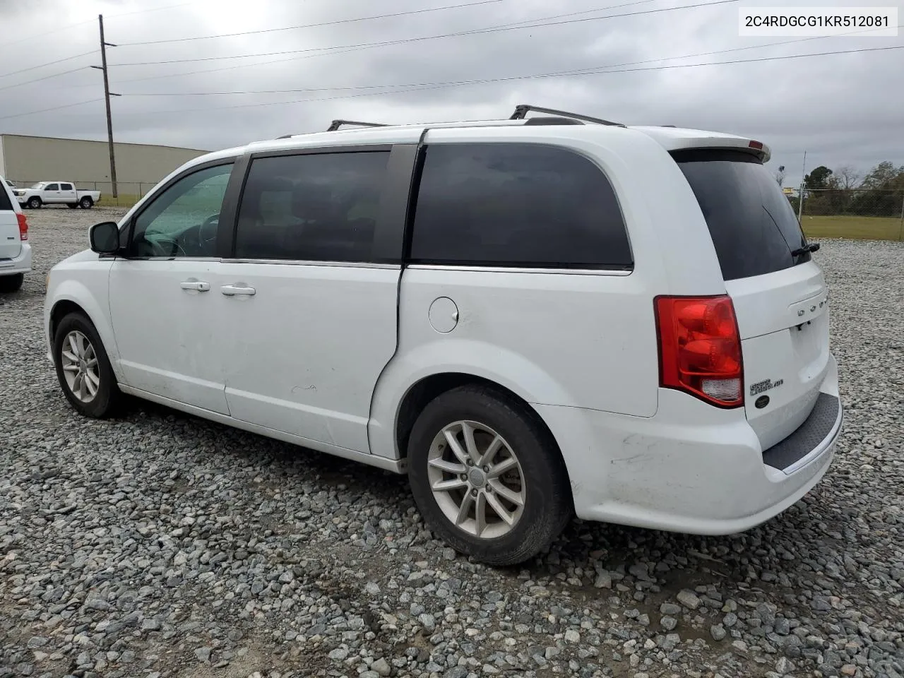 2019 Dodge Grand Caravan Sxt VIN: 2C4RDGCG1KR512081 Lot: 79657494