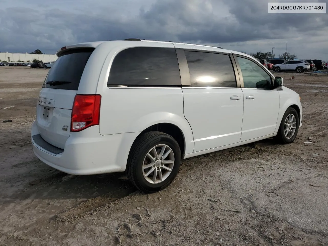 2019 Dodge Grand Caravan Sxt VIN: 2C4RDGCG7KR701480 Lot: 79762984