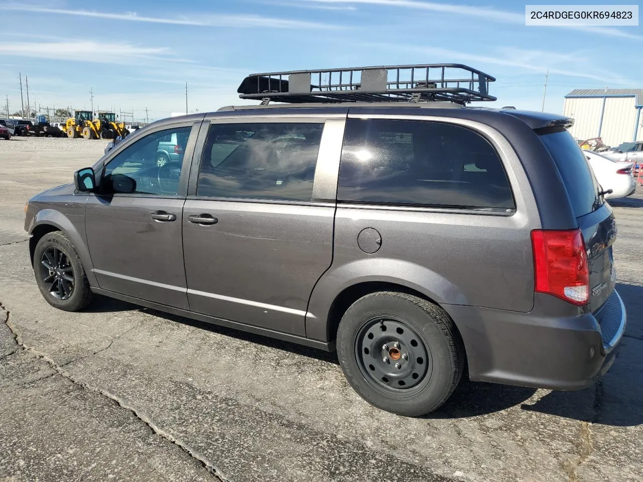 2019 Dodge Grand Caravan Gt VIN: 2C4RDGEG0KR694823 Lot: 79812854