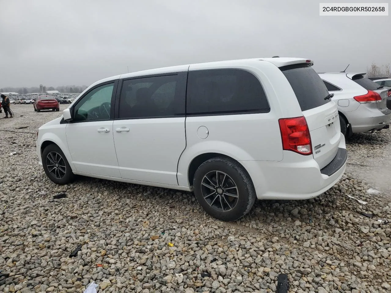 2019 Dodge Grand Caravan Se VIN: 2C4RDGBG0KR502658 Lot: 80250704