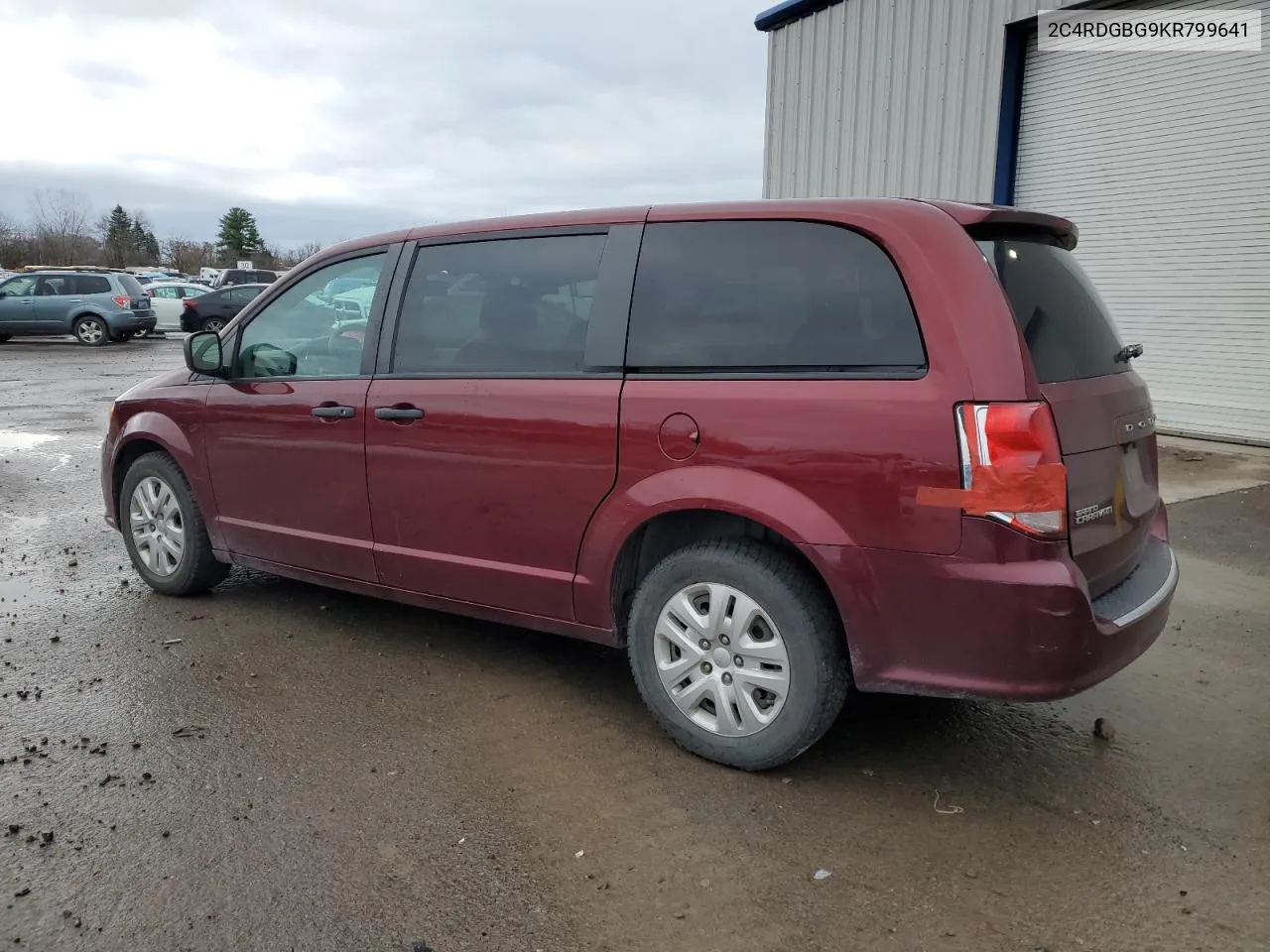 2019 Dodge Grand Caravan Se VIN: 2C4RDGBG9KR799641 Lot: 80302344