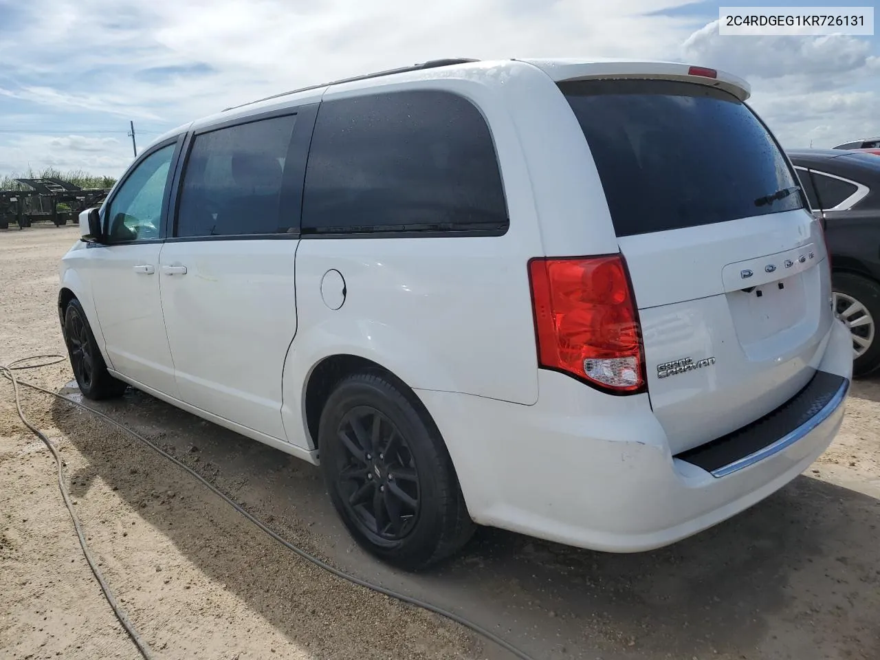 2019 Dodge Grand Caravan Gt VIN: 2C4RDGEG1KR726131 Lot: 80392624