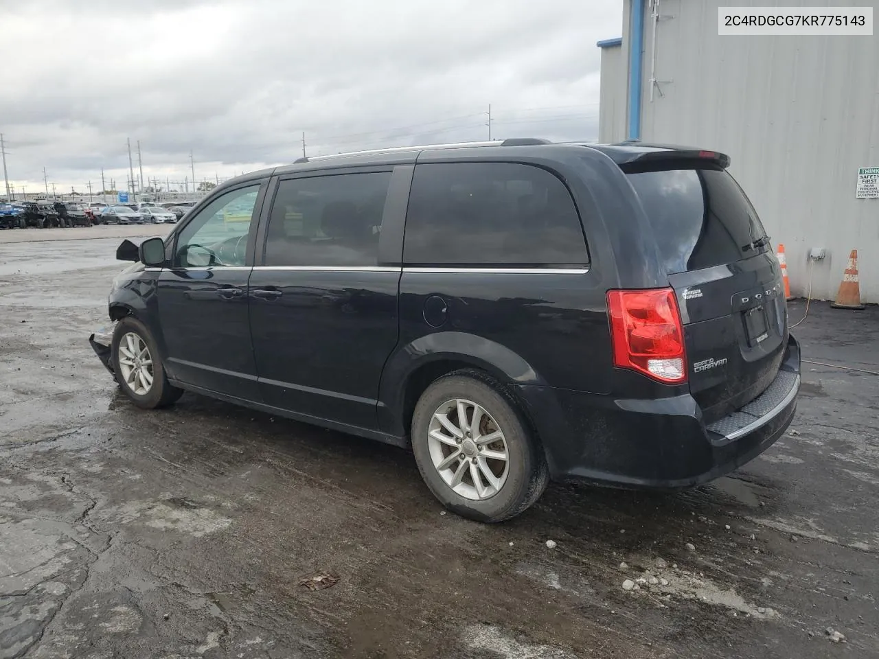 2019 Dodge Grand Caravan Sxt VIN: 2C4RDGCG7KR775143 Lot: 81329544