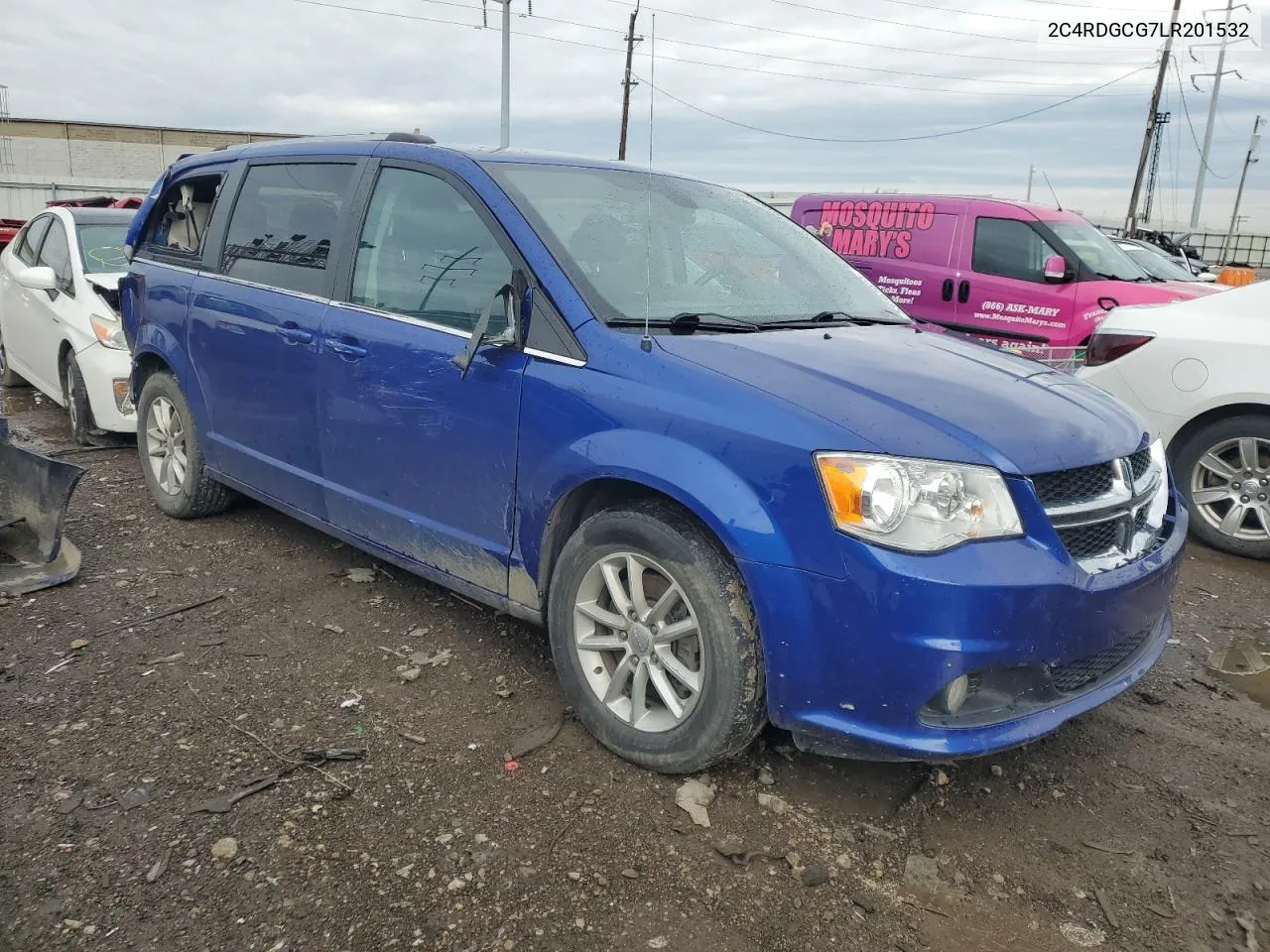 2C4RDGCG7LR201532 2020 Dodge Grand Caravan Sxt