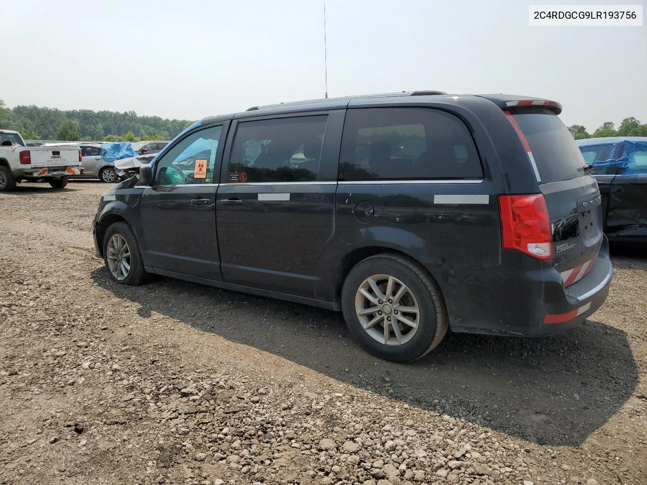 2C4RDGCG9LR193756 2020 Dodge Grand Caravan Sxt