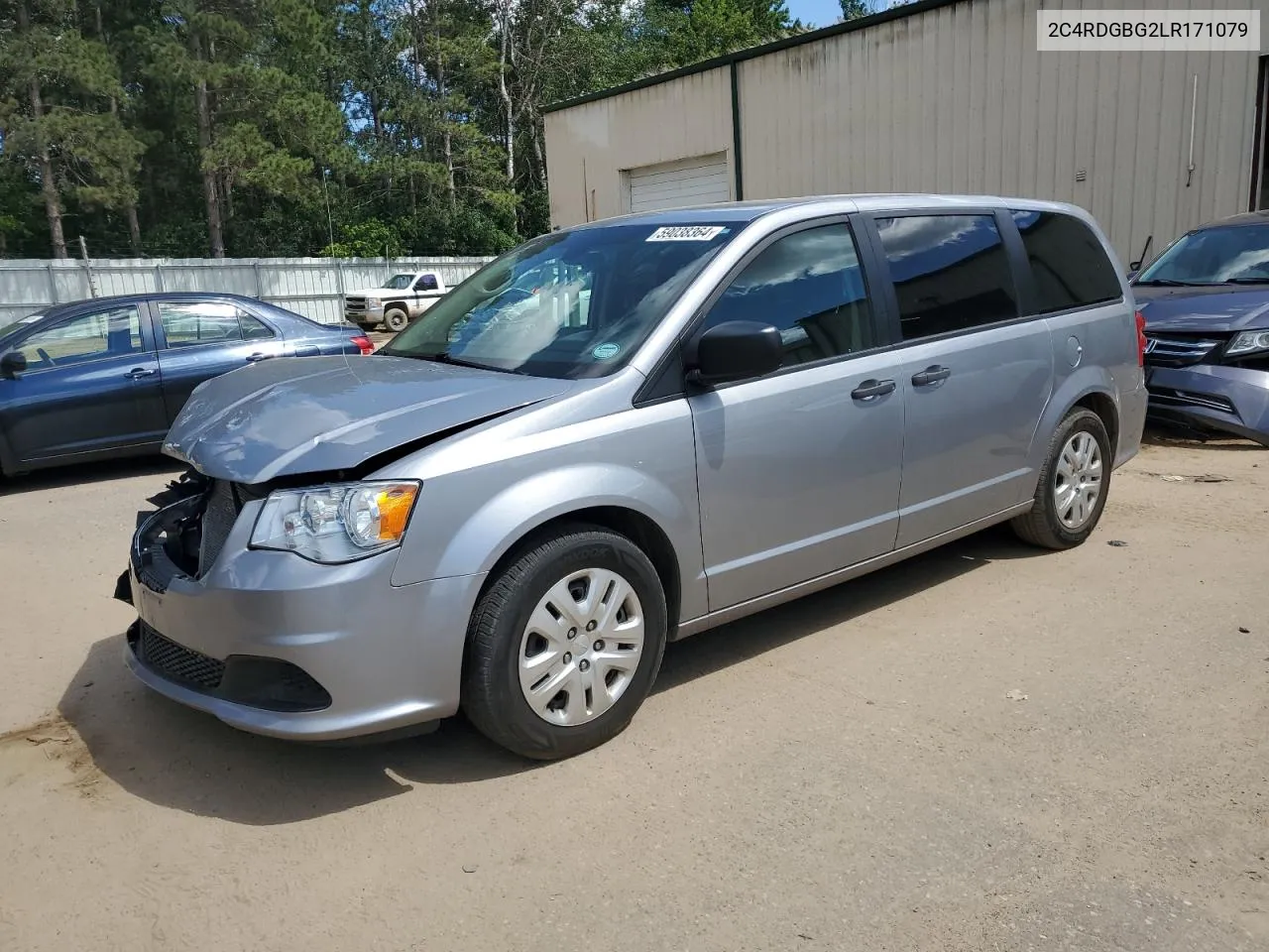 2020 Dodge Grand Caravan Se VIN: 2C4RDGBG2LR171079 Lot: 59038364