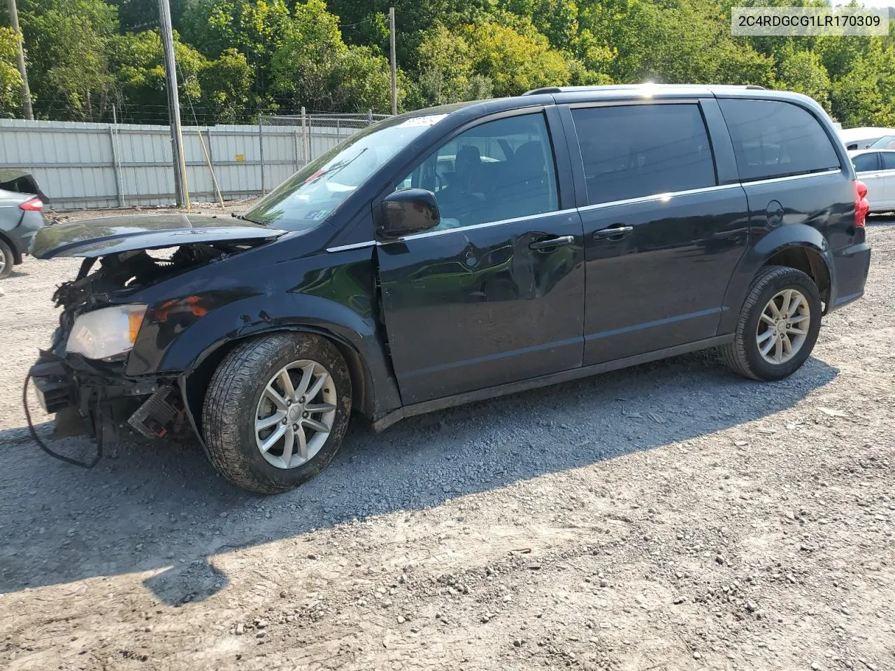 2C4RDGCG1LR170309 2020 Dodge Grand Caravan Sxt