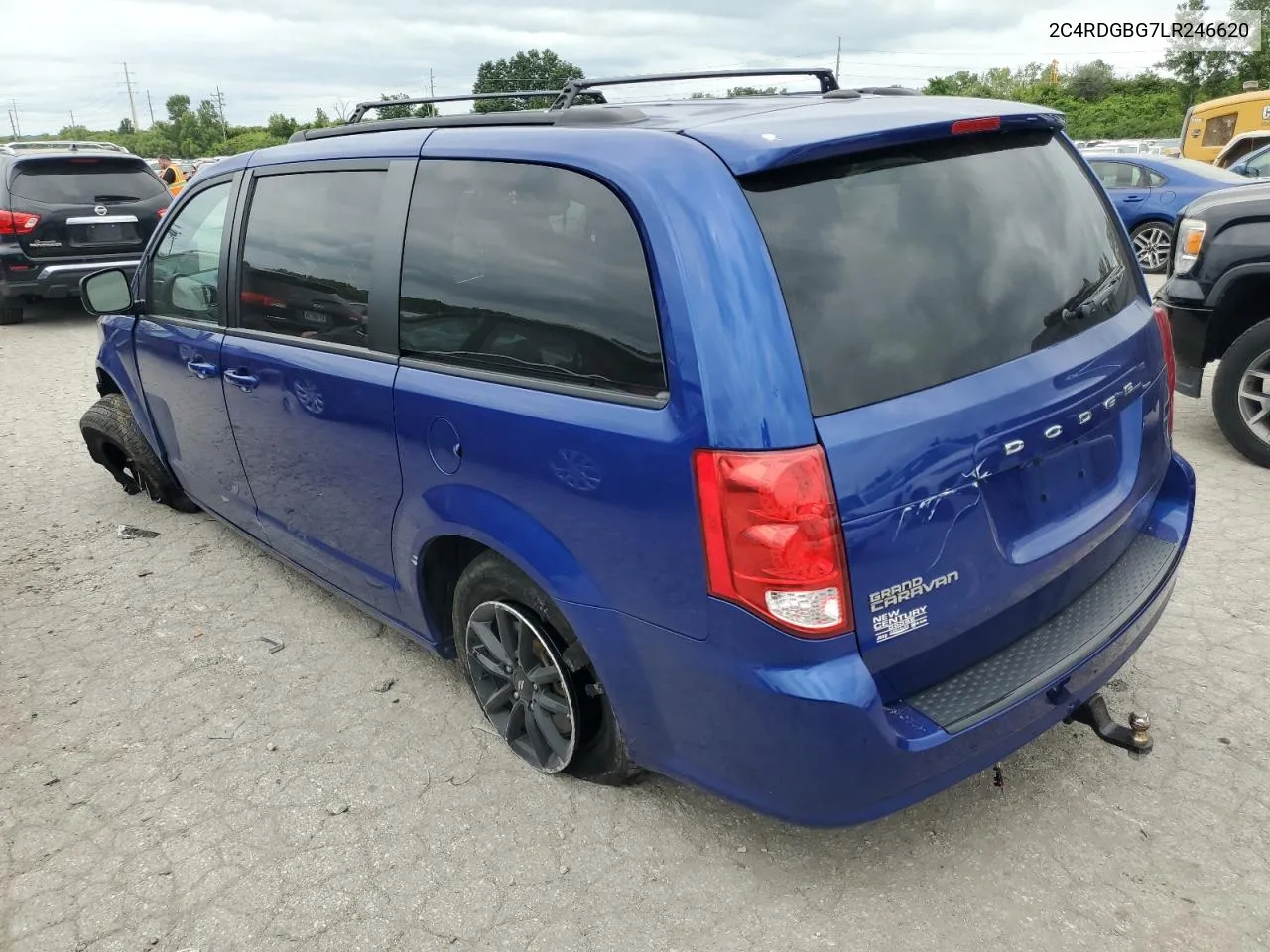 2020 Dodge Grand Caravan Se VIN: 2C4RDGBG7LR246620 Lot: 66360474