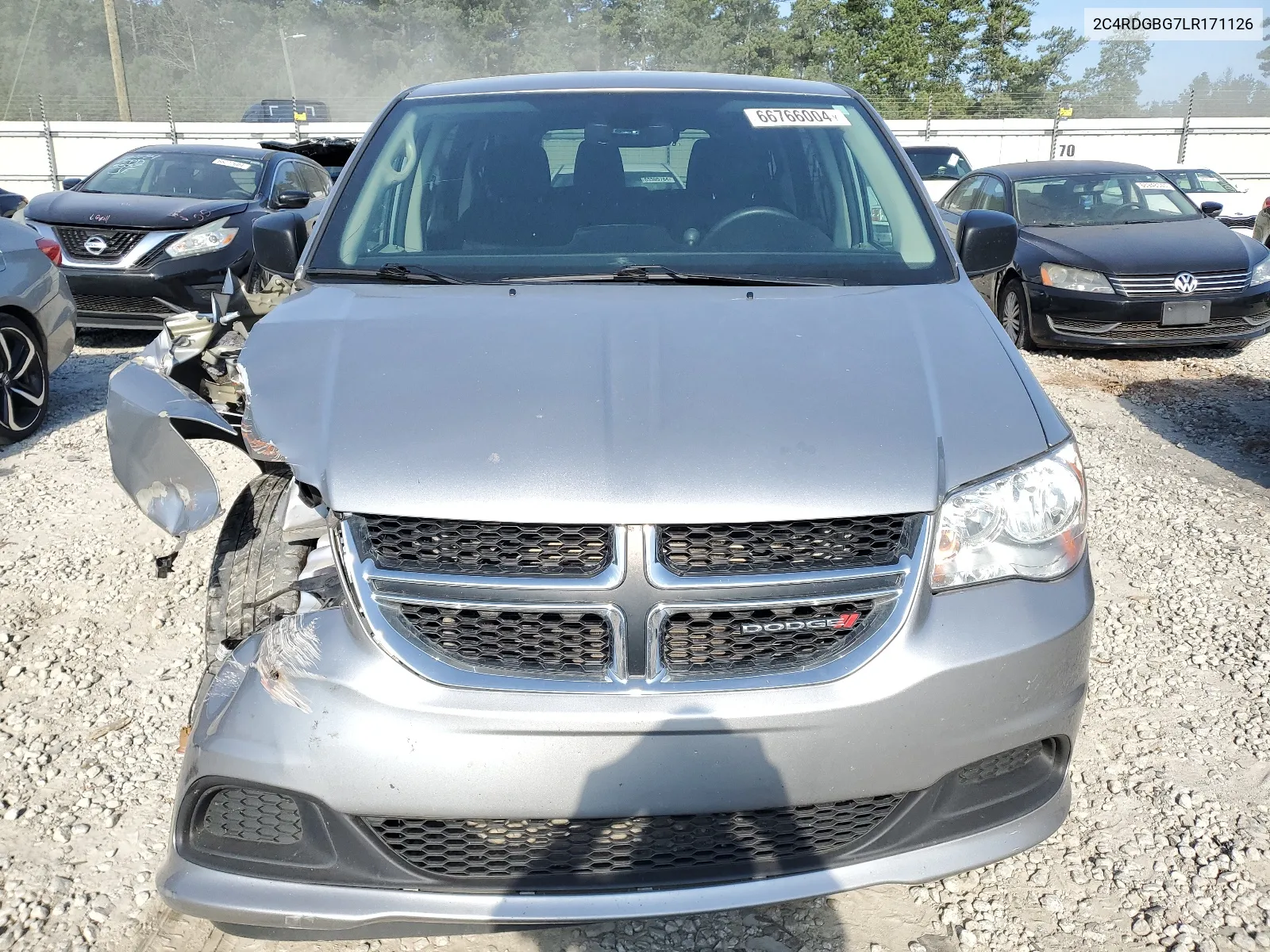 2020 Dodge Grand Caravan Se VIN: 2C4RDGBG7LR171126 Lot: 66766004