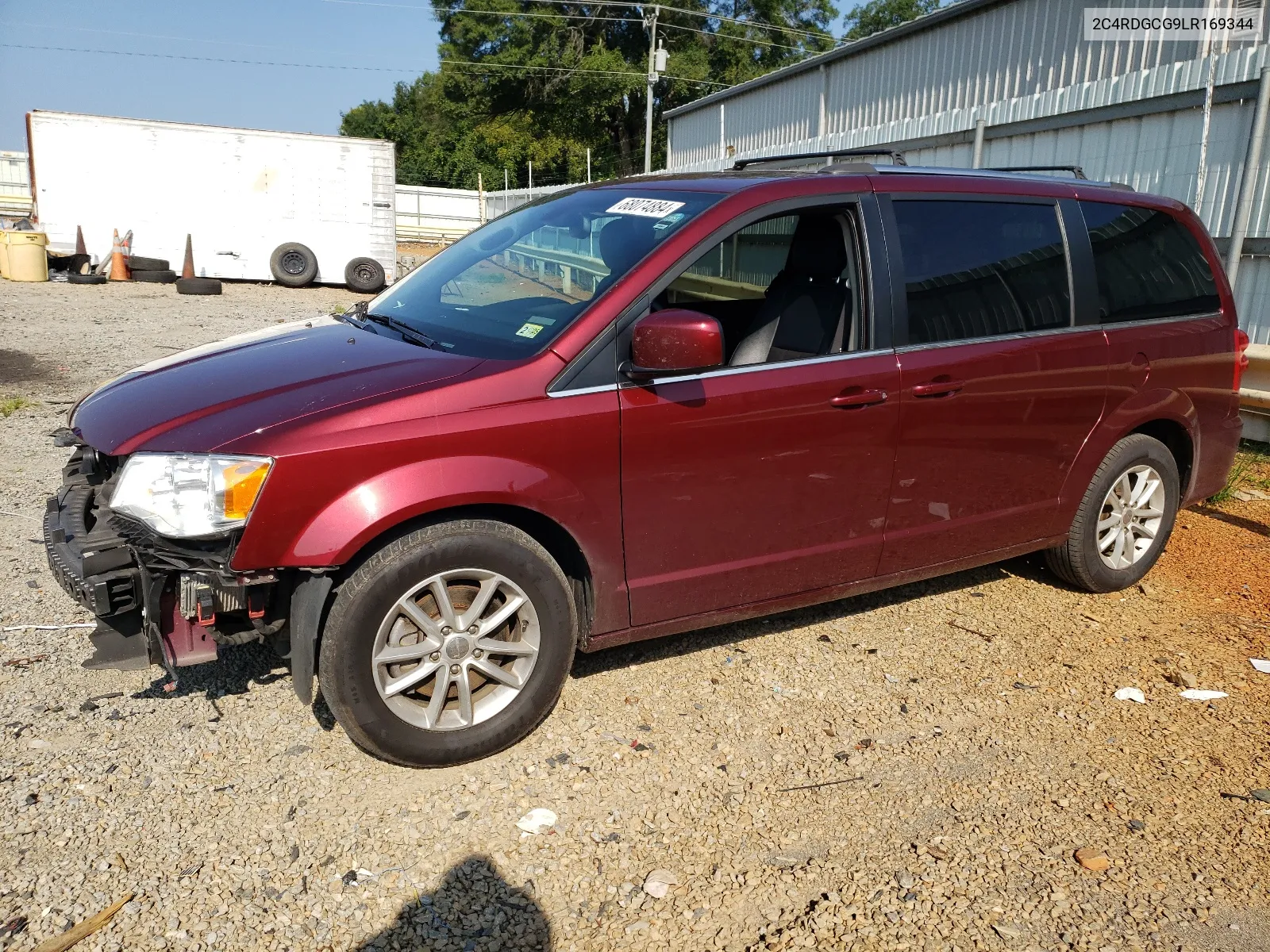 2020 Dodge Grand Caravan Sxt VIN: 2C4RDGCG9LR169344 Lot: 68074884