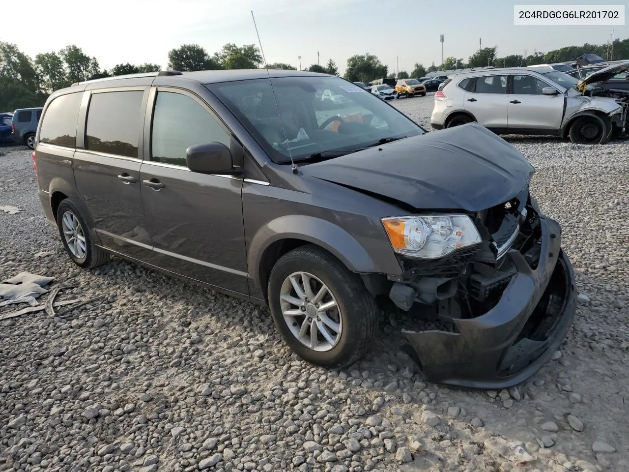 2020 Dodge Grand Caravan Sxt VIN: 2C4RDGCG6LR201702 Lot: 68979704