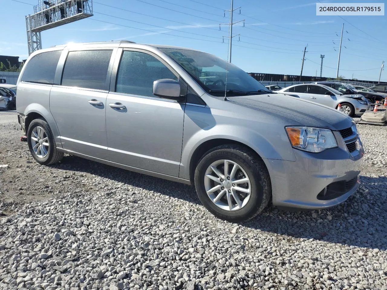 2020 Dodge Grand Caravan Sxt VIN: 2C4RDGCG5LR179515 Lot: 70038774