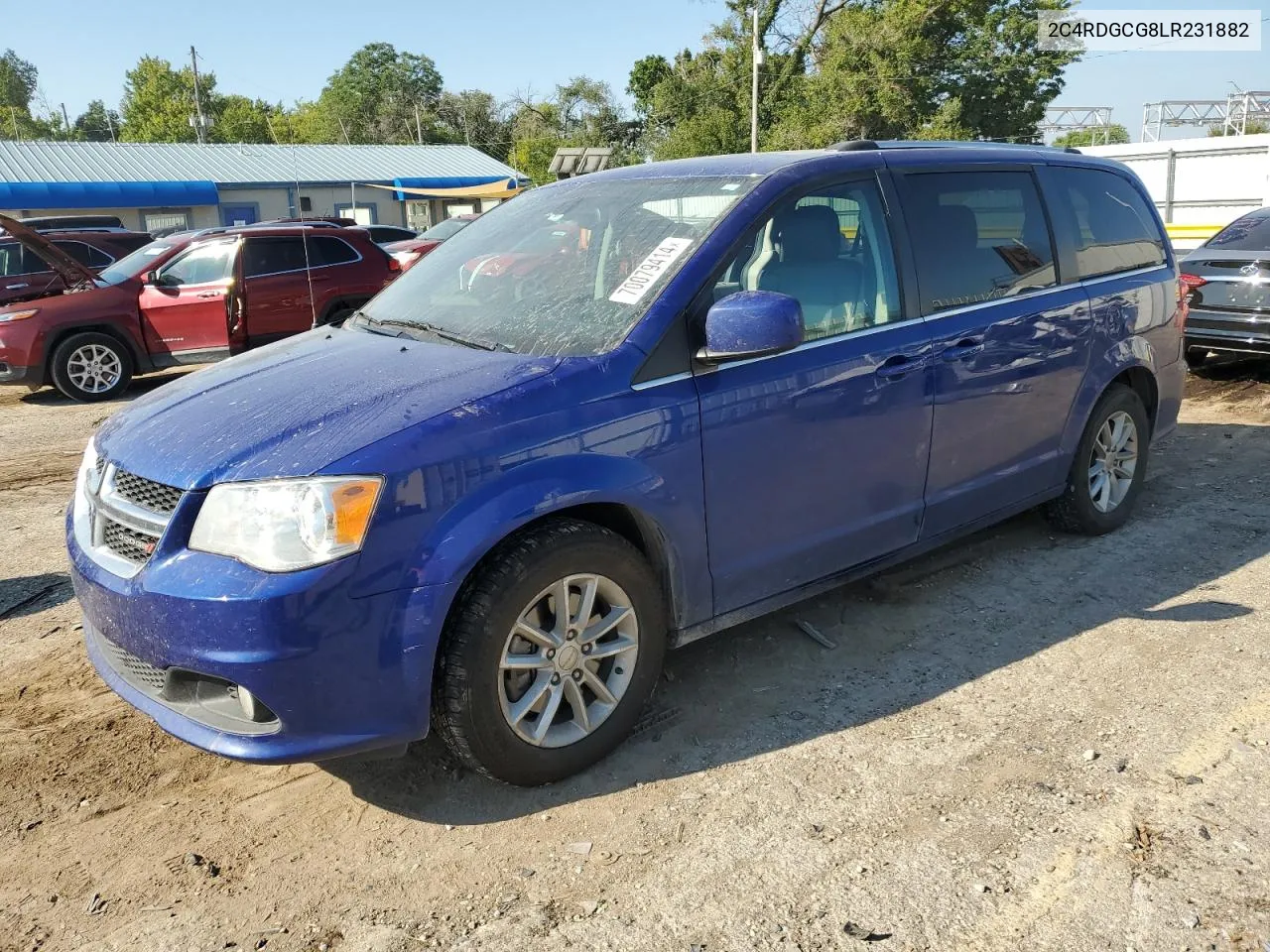 2020 Dodge Grand Caravan Sxt VIN: 2C4RDGCG8LR231882 Lot: 70079414