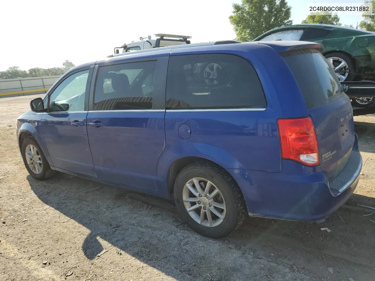 2020 Dodge Grand Caravan Sxt VIN: 2C4RDGCG8LR231882 Lot: 70079414