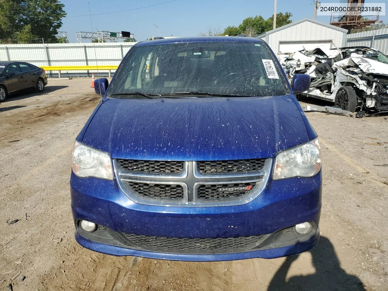 2020 Dodge Grand Caravan Sxt VIN: 2C4RDGCG8LR231882 Lot: 70079414