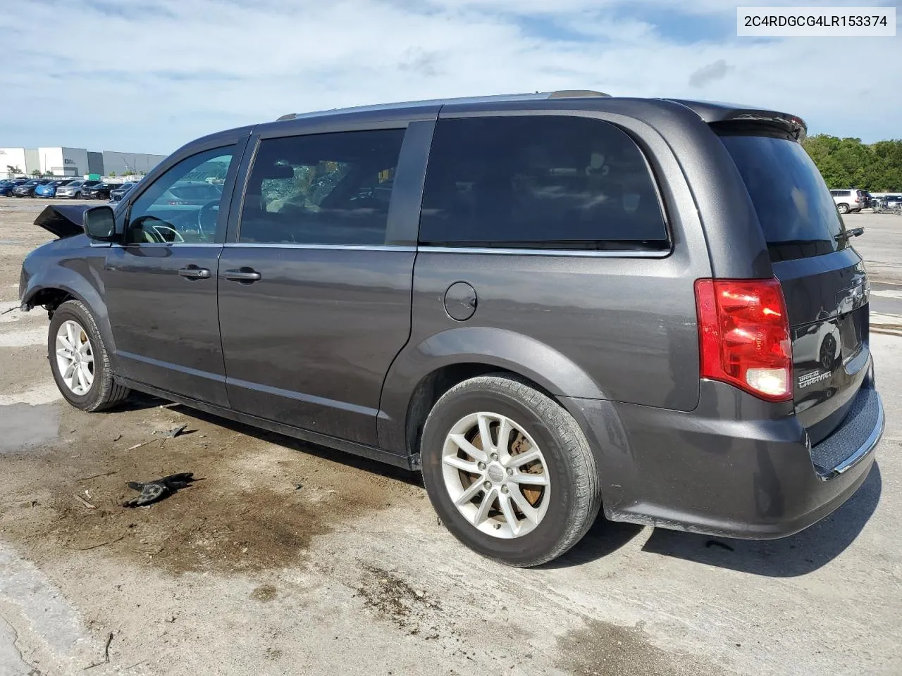 2020 Dodge Grand Caravan Sxt VIN: 2C4RDGCG4LR153374 Lot: 70192644