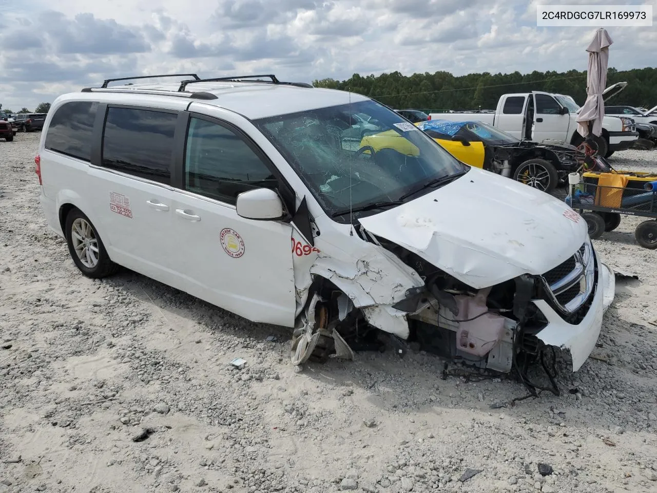 2020 Dodge Grand Caravan Sxt VIN: 2C4RDGCG7LR169973 Lot: 70217654