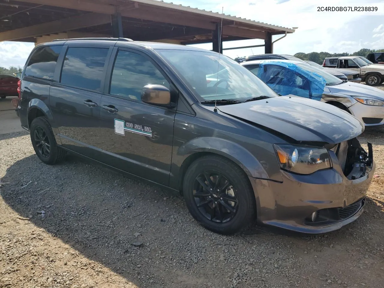 2020 Dodge Grand Caravan Se VIN: 2C4RDGBG7LR238839 Lot: 70572814