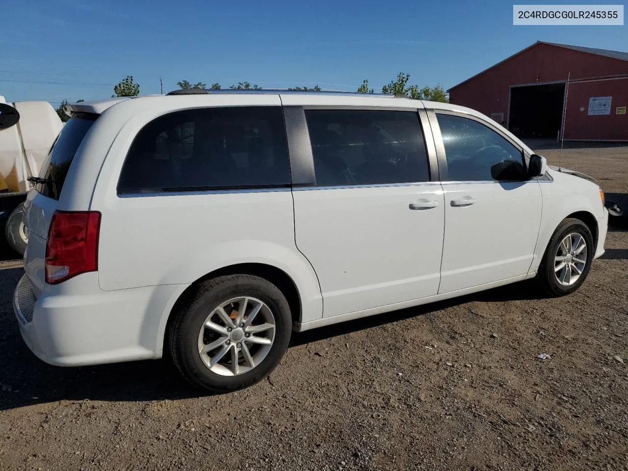 2020 Dodge Grand Caravan Sxt VIN: 2C4RDGCG0LR245355 Lot: 70914154