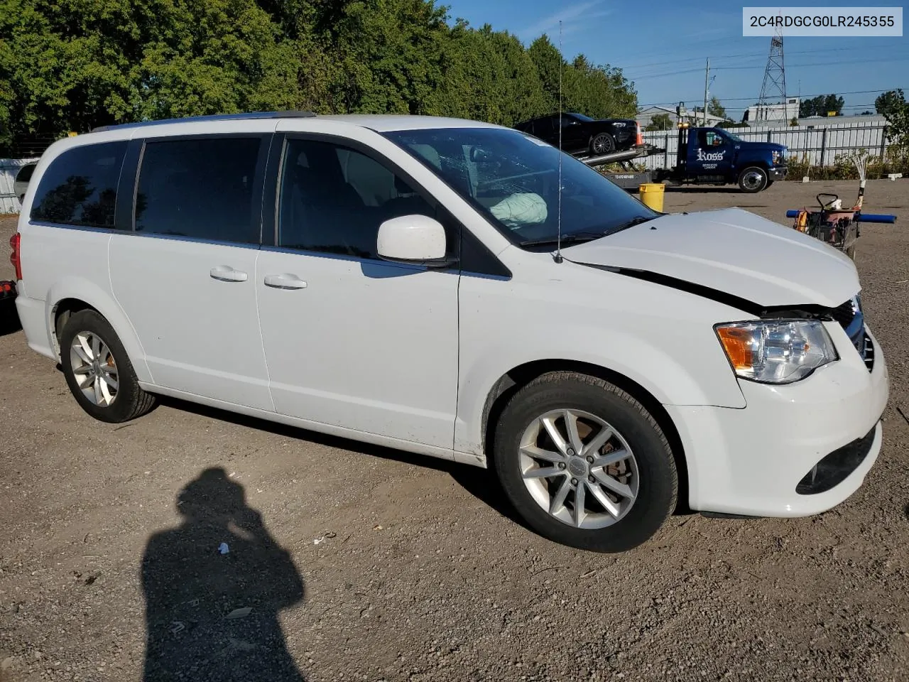 2020 Dodge Grand Caravan Sxt VIN: 2C4RDGCG0LR245355 Lot: 70914154