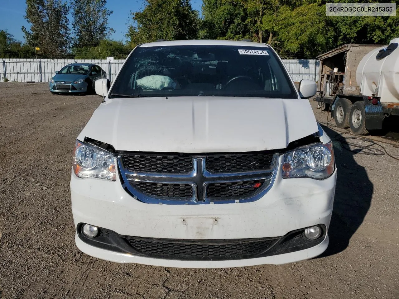 2020 Dodge Grand Caravan Sxt VIN: 2C4RDGCG0LR245355 Lot: 70914154