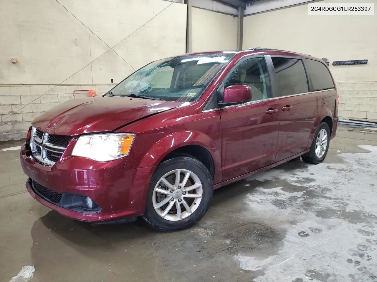 2020 Dodge Grand Caravan Sxt VIN: 2C4RDGCG1LR253397 Lot: 72049284