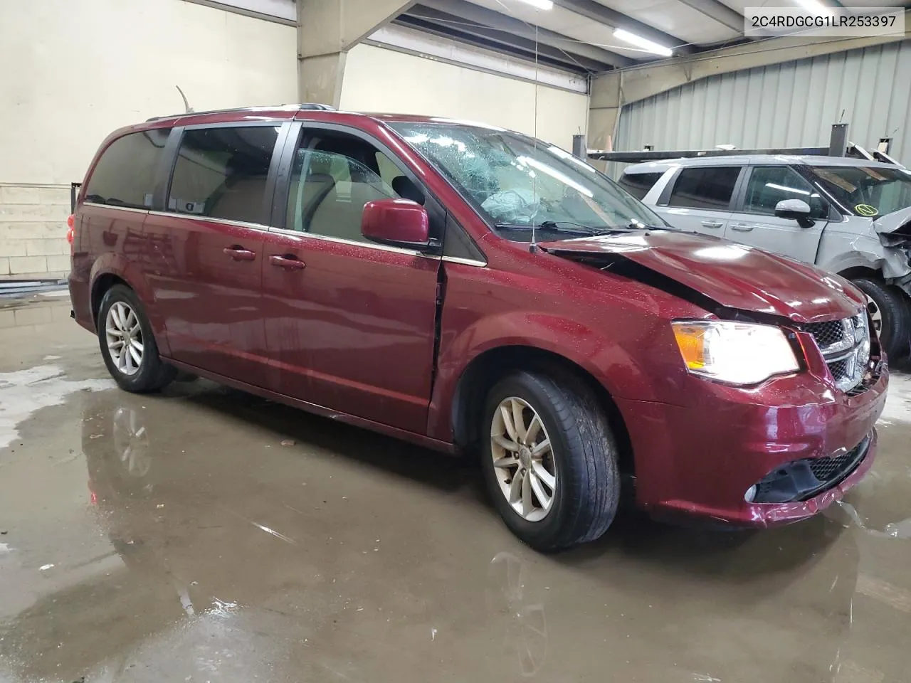 2020 Dodge Grand Caravan Sxt VIN: 2C4RDGCG1LR253397 Lot: 72049284