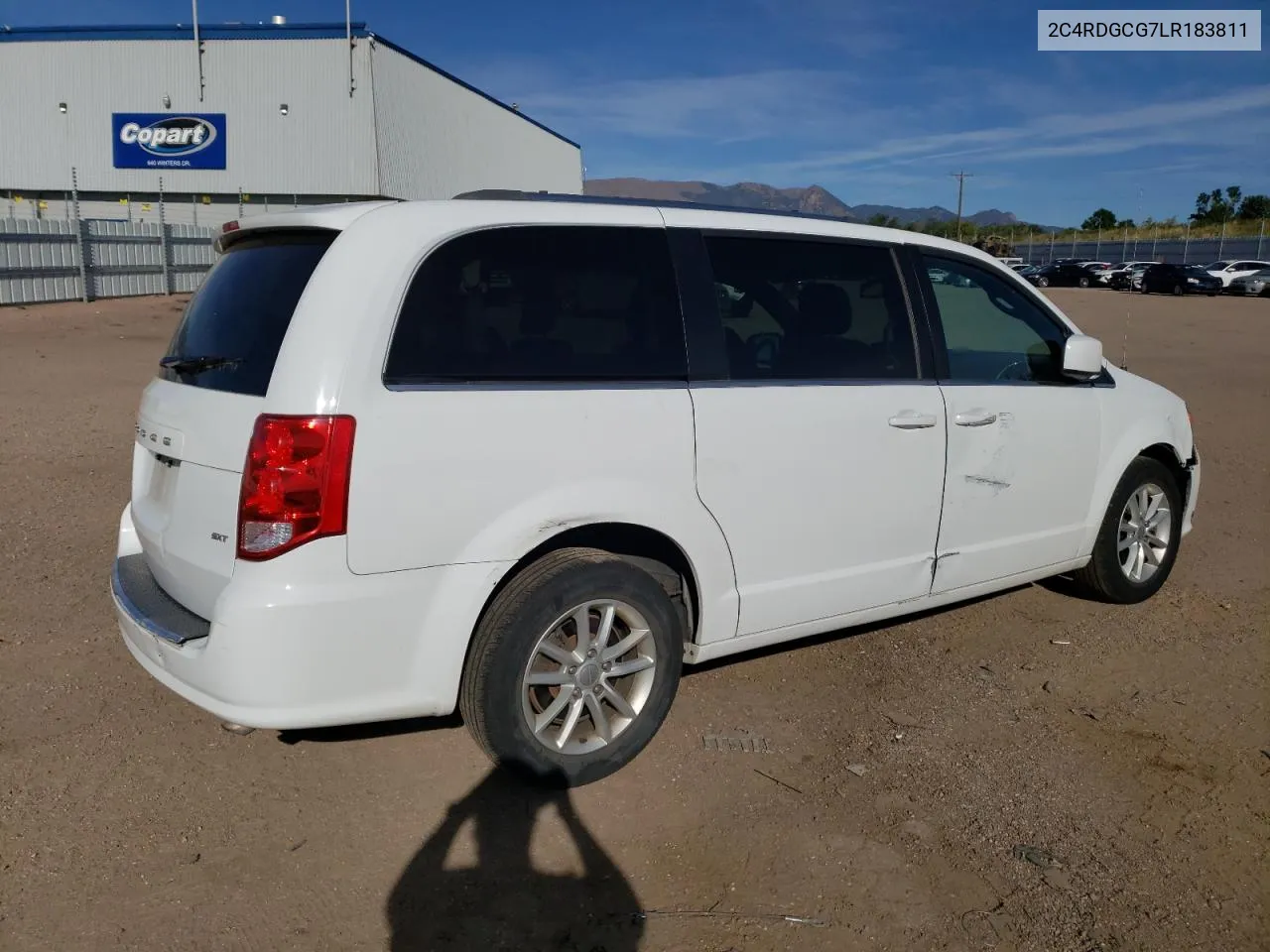 2020 Dodge Grand Caravan Sxt VIN: 2C4RDGCG7LR183811 Lot: 72605844