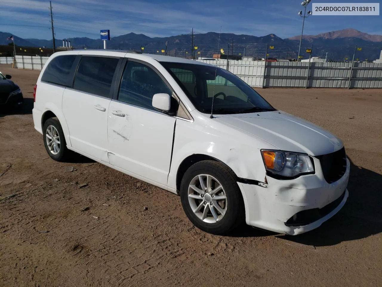 2C4RDGCG7LR183811 2020 Dodge Grand Caravan Sxt