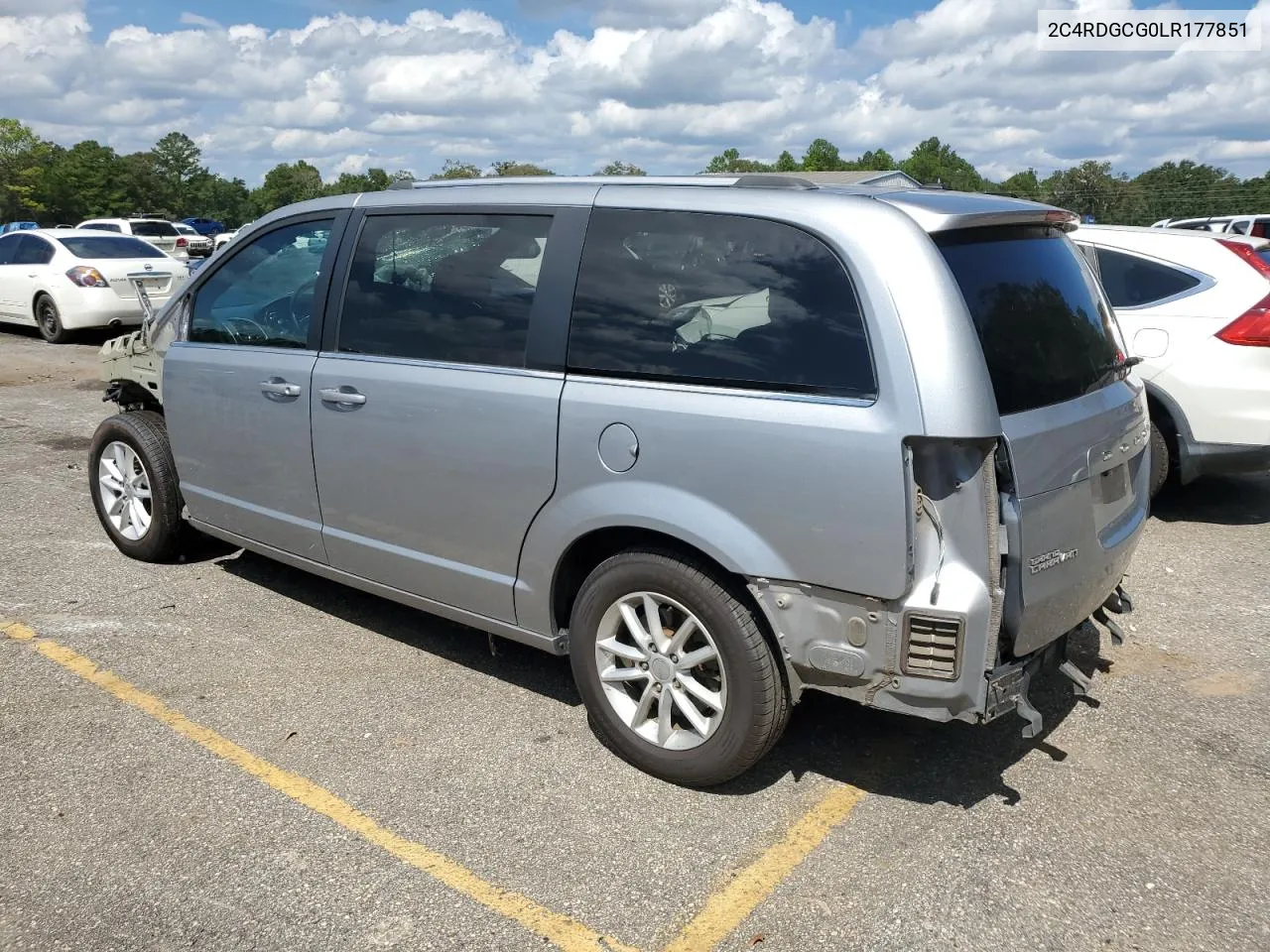 2C4RDGCG0LR177851 2020 Dodge Grand Caravan Sxt